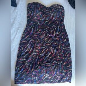 Small Mini Sequined Dress
